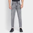 Men's Slim Fit Jeans , Light Grey, small image number null